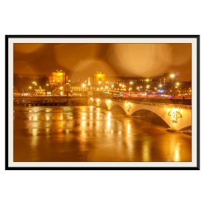 Fotografie cu peisaj urban nocturn