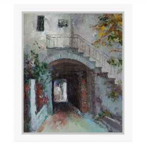 Tablou pe panza pictat manual in ulei