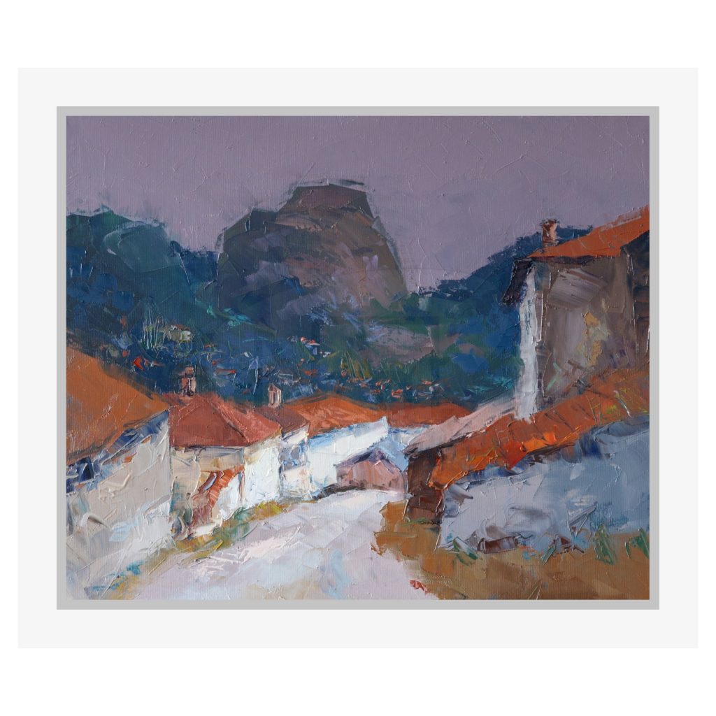 Pictura in ulei pe panza